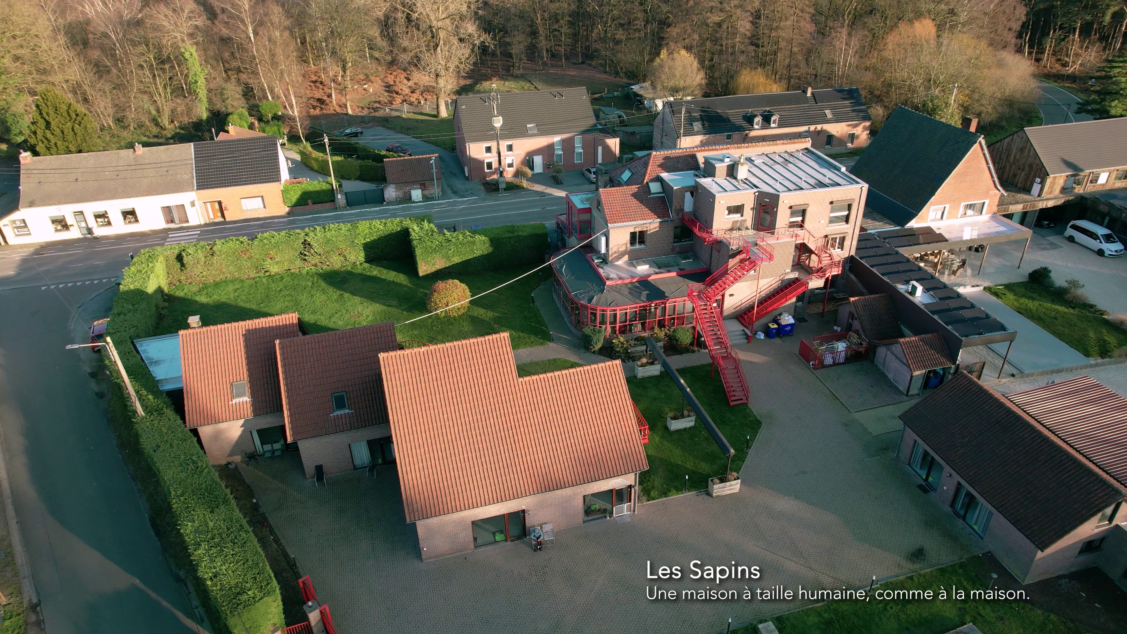 Les Sapins, maison de repos à Saint-Ghislain